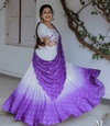 PC 500 Chinon With Real Hand Work With Digital Print Lehenga With Choli Dupatta Wholesale In India